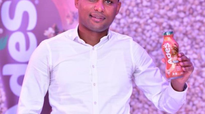 Melkamu Abebe Managing Director, Coca-Cola Beverages Africa in Uganda during the launch