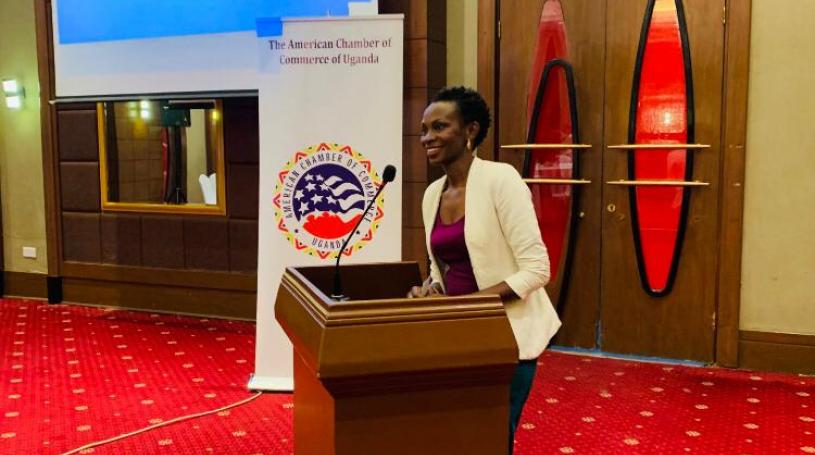 Eve Zalwango, the new General Manager American Chamber of Commerce Uganda